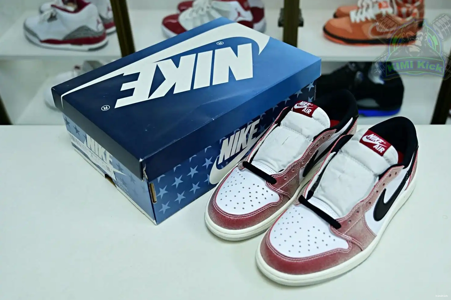 Kimikick Room Jordan x Low Jordan1 Trophy Air OG 0419